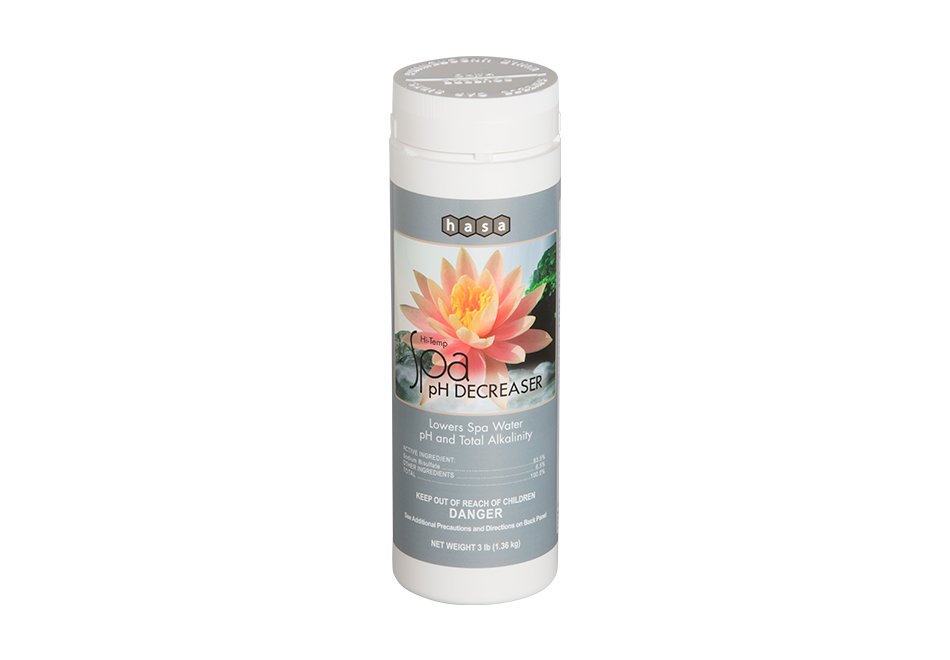 Hi-Temp Spa pH Decreaser - Website Graphic