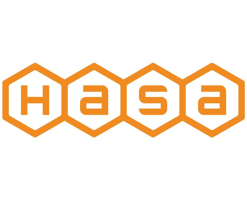 HASA logo in orange