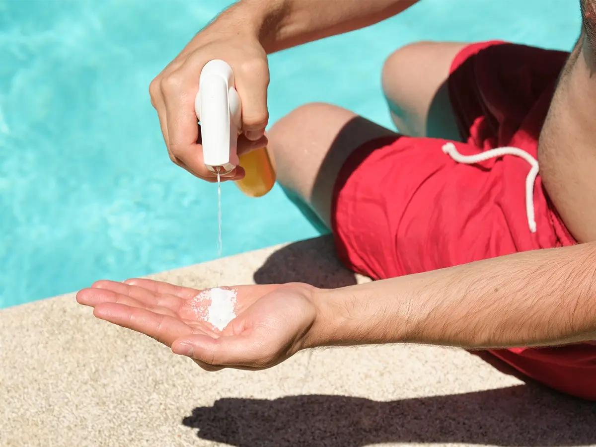 CYA: The Sunscreen on Summer Days at the Pool