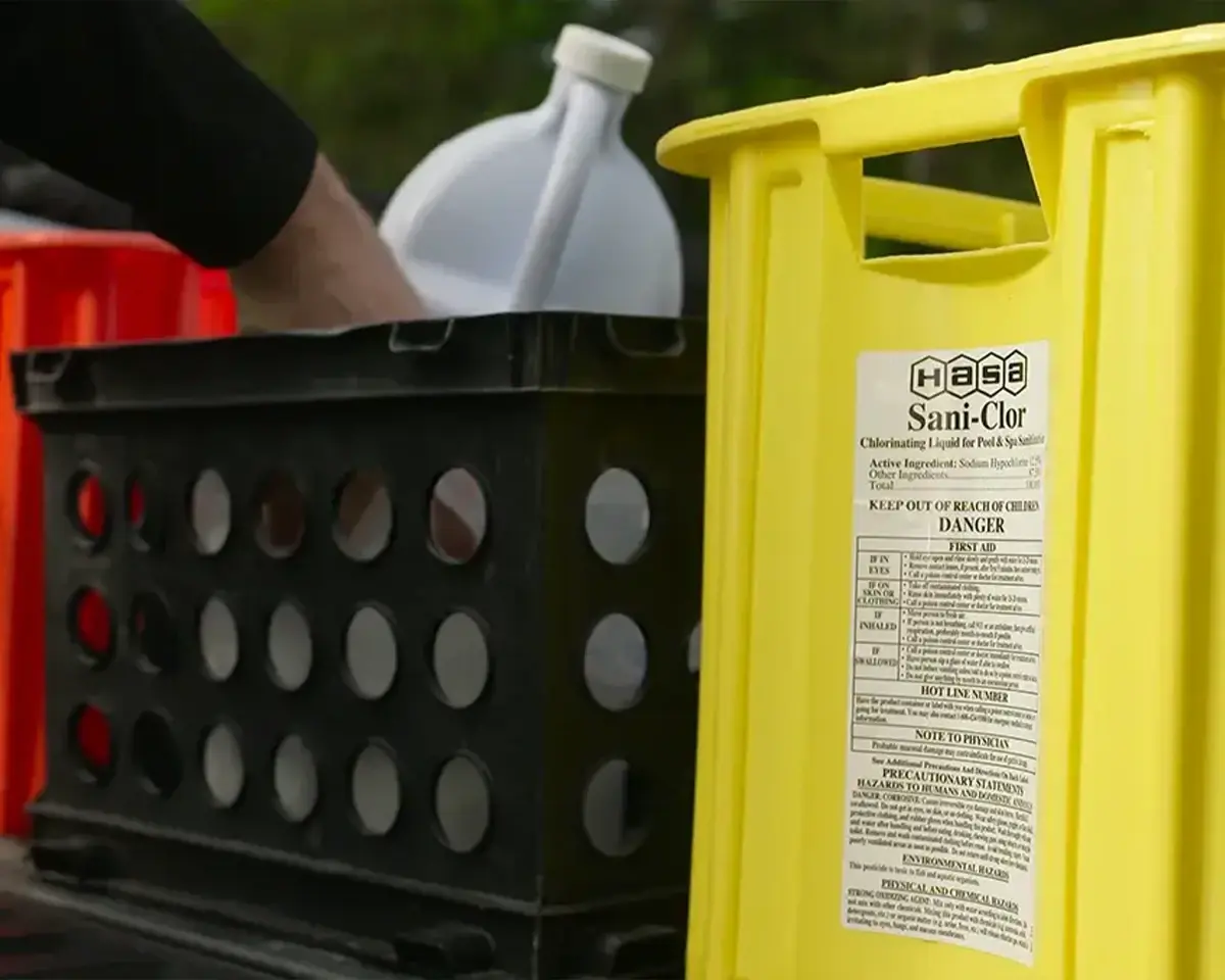Pool Chemical Safety: Proper Handling, Storage & Transport