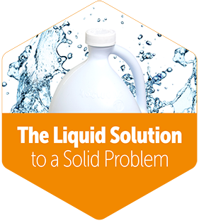 the liquid solution to a solid problem