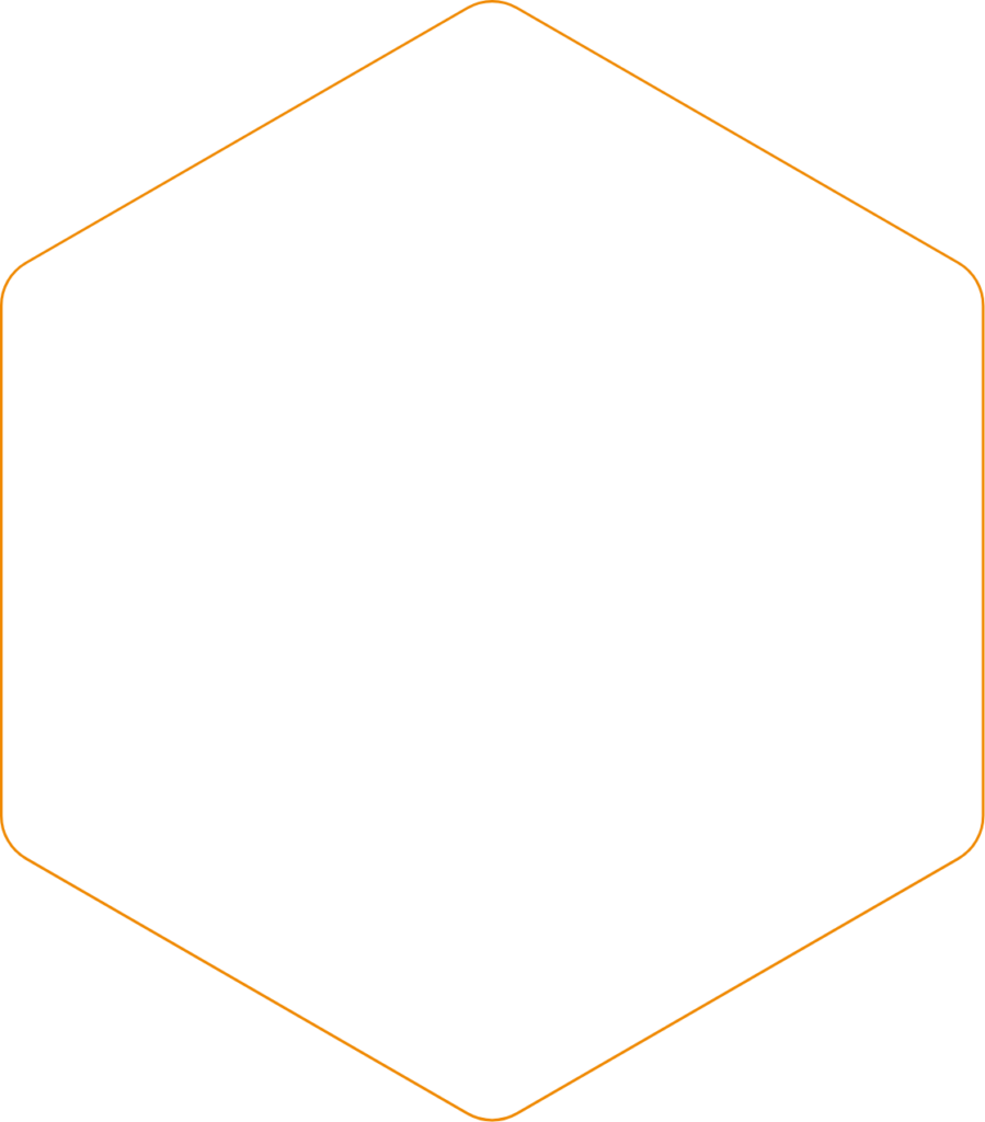 orange hex bg