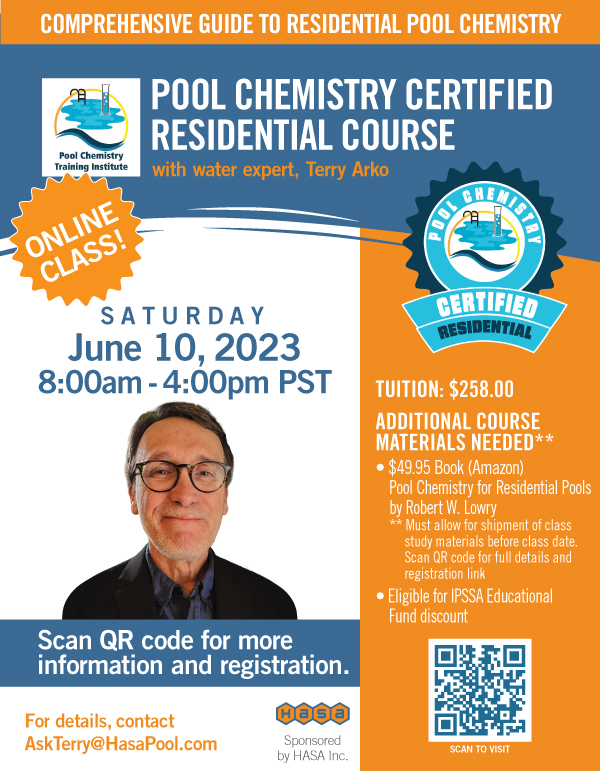 PCTI Residential Pool Certification Class